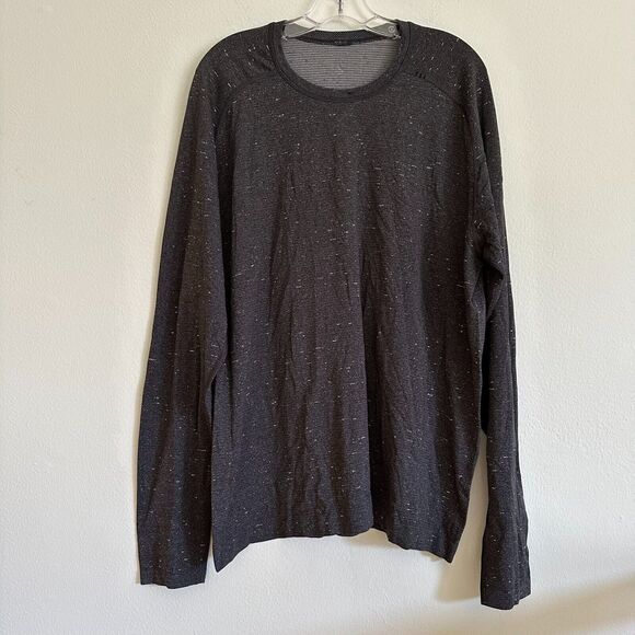 Lululemon Other - Lululemon Mens Long Sleeve Shirt XXL Active Charcoal Gray